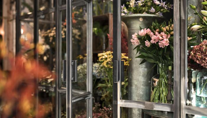 blomsterkyl för blomsteraffärer